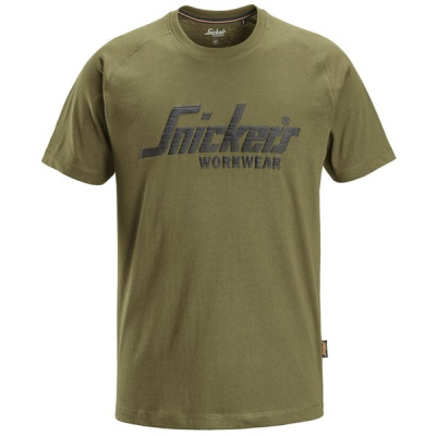 T-shirt Snickers 2590 kolor Zielone Khaki