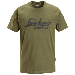 T-shirt Snickers 2590 kolor Zielone Khaki