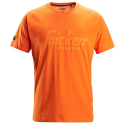T-shirt Snickers 2590 kolor pomarańczowy