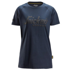 T-shirt Snickers 2597 kolorze granatowymDAMSKI