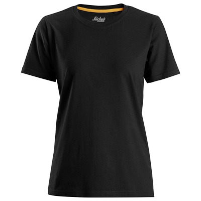 2517 T-shirt Organic Cotton AllroundWork  BLACK - DAMSKI