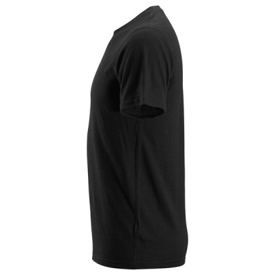 2527 T-shirt wełniany AllroundWork BLACK