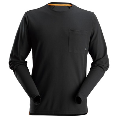 T-shirt 37.5® AllroundWork z długimi rękawami 2498 BLACK