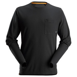 T-shirt 37.5® AllroundWork z długimi rękawami 2498 BLACK