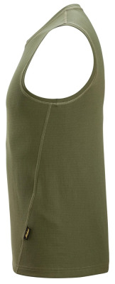 2956 Koszulka bez rękawów Stay Fresh Snickers kolor khaki green