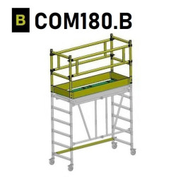 Rusztowanie jezdne Faraone Compact B – 3,7m – COM180.B