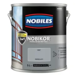 Nobikor 5L POPIELATY farba antykorozyjna podkładowa