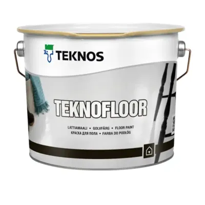 Farba uretanowo-alkidowa do posadzek, TEKNOFLOOR Teknos