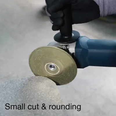 BIHUI Tarcza Diamentowa do Cięcia i Szlifowania M14 125mm Dwustronna