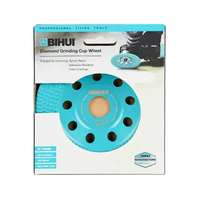 BIHUI Tarcza diamentowa 125 mm do zdzierania kleju