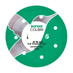 Diamentowa tarcza tnąca Distar 76x10H Colibri