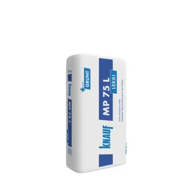 Knauf MP 75 L – Maszynowy tynk gipsowy, lekki