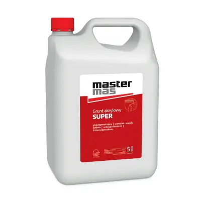 Grunt akrylowy MasterMas Super 10L