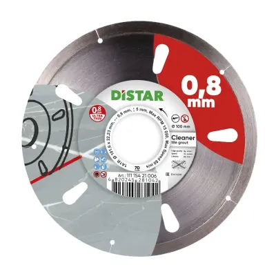 Diamentowa tarcza Distar 1A1R 100 Cleaner, 0.8 mm, do czyszczenia fug