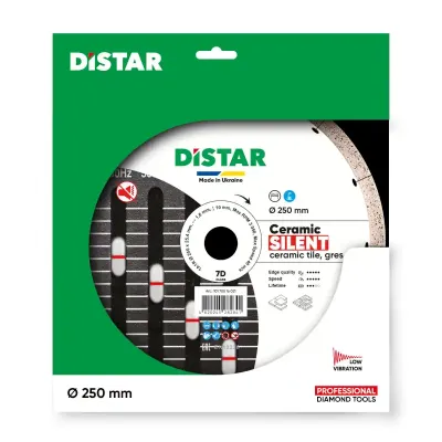 Tarcza diamentowa DISTAR 250x1,8x10x25,4  CERAMIC SILENT