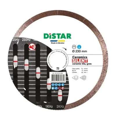 Tarcza diamentowa DISTAR 230x1,9x10x25,4  CERAMIC SILENT