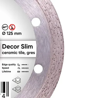 Tarcza DISTAR Decor Slim 125mm