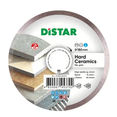 Tarcza DISTAR Hard ceramics 180mm