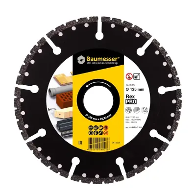 Tarcza BAUMESSER Pro Rex 125mm