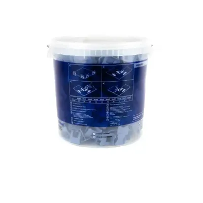 SMART LEVEL Klipsy 1,0mm 800 szt. + wiadro 20 l gratis