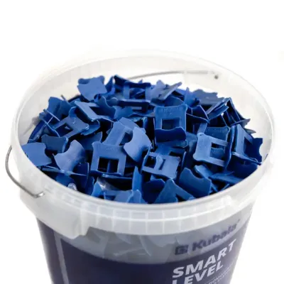 SMART LEVEL Klipsy 1,0mm 800 szt. + wiadro 20 l gratis