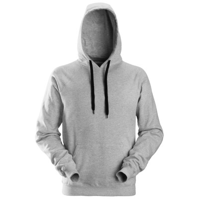 Bluza Snickers z haftem logo Grupy Prace Wykończeniowe kolor szary (logo plecy)