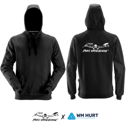 Bluza Snickers z haftem logo Grupy Prace Wykończeniowe kolor czarny (logo plecy)