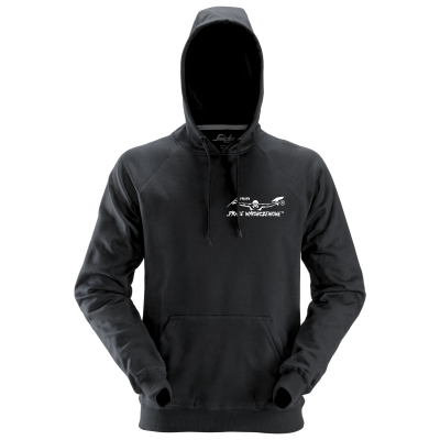 Bluza Snickers z haftem logo Grupy Prace Wykończeniowe kolor czarny (małe pierś)