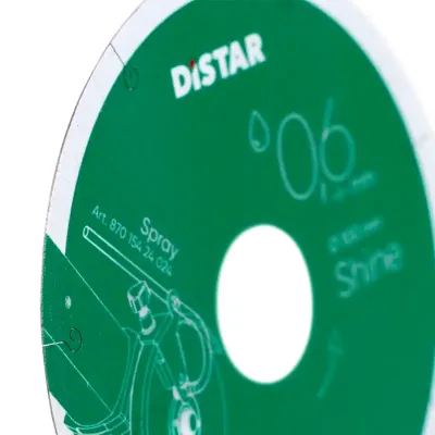 Diamentowa tarcza tnąca Distar 1A1R 101,6x0,6x22,23 Shine