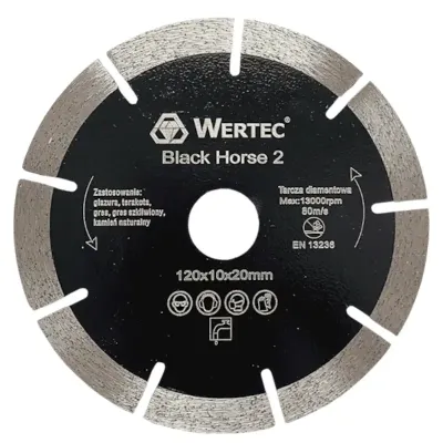 Tarcza diamentowa BlackHorse 2 120 × 20 mm (WTBH2)