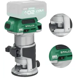 Frezarka Górnowrzecionowa Akumulatorowa Stalco PRS20-20BLVS 20V S-Volt S-97363