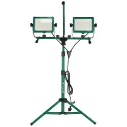 Reflektor Budowlany Stalco 2x100W FL S-97814
