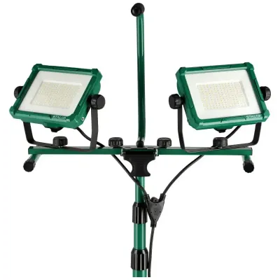 Reflektor Budowlany Stalco 2x100W FL S-97814