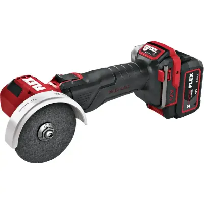 FLEX LBE 76 12-EC C – Akumulatorowa mini-szlifierka kątowa 12 V, 76 mm