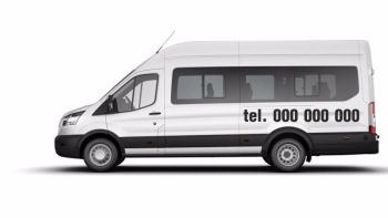 Naklejka nr telefonu