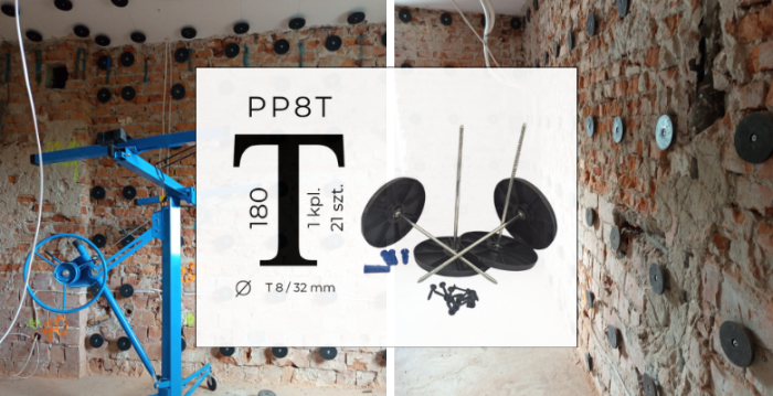 PROFIL PUNKTOWY PP8T (ŚCIANA/SUFIT)