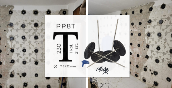 PROFIL PUNKTOWY PP8T (ŚCIANA/SUFIT)