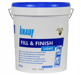 KNAUF GOTOWA MASA SZAPCHLOWA FILL&FINISH LIGHT 20KG