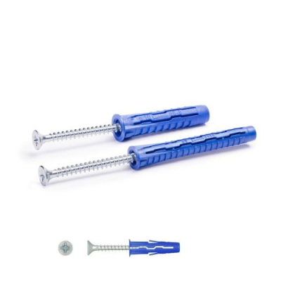 Kołek 12 08*80 4all uniwersalny (4ALL-12/80) z wkrętem - 10szt.