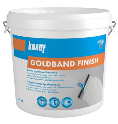 KNAUF gładź Goldband Finish 18kg