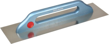 Kubala paca nierdzewna gładka z uchwytem drewnianym 0408 130x480mm