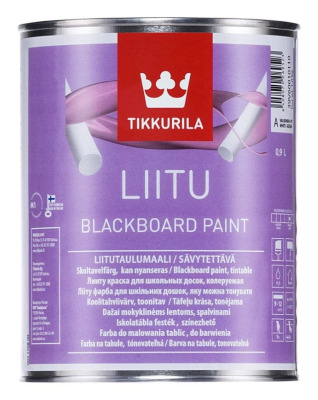 Tikkurila Liitu farba tablicowa na kredę, do barwienia 0,9l