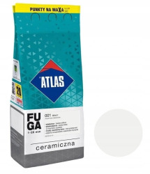 Fuga ceramiczna biała (001) 5kg ATLAS