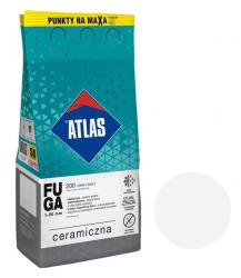 Fuga ceramiczna Zimny Biały (200) 5kg ATLAS