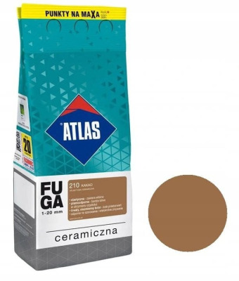 Fuga ceramiczna Kakao (210) 5kg ATLAS