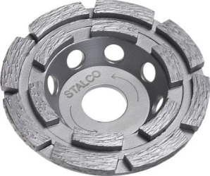 Tarcza diamentowa szlifierska 100mm/2.rzędowa Stalco Premium (S-33110)