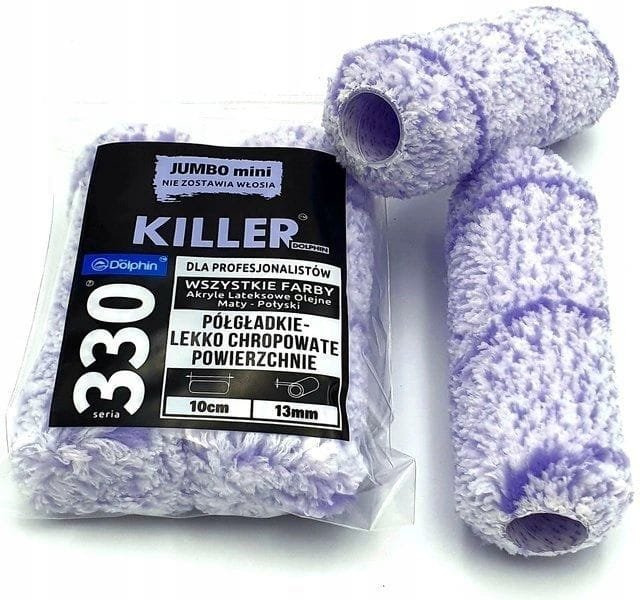 DOLPHIN 330 wałek jumbo mini killer K10W13 (2szt.) 10cm