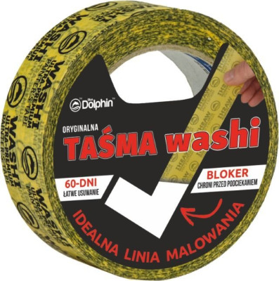 Blue Dolphin Taśma malarska Washi 35 mm x 50 m