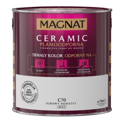 MAGNAT CERAMIC surowy hematyt (C70) 5l