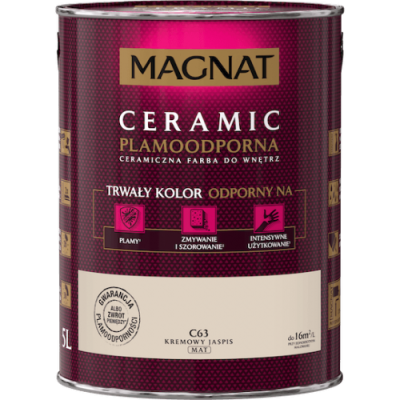 MAGNAT CERAMIC kremowy jaspis (C63) 5l